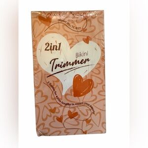 2 In 1 Bikini Trimmer for Women - Painless for Silk Skin,Cordless Waterproof